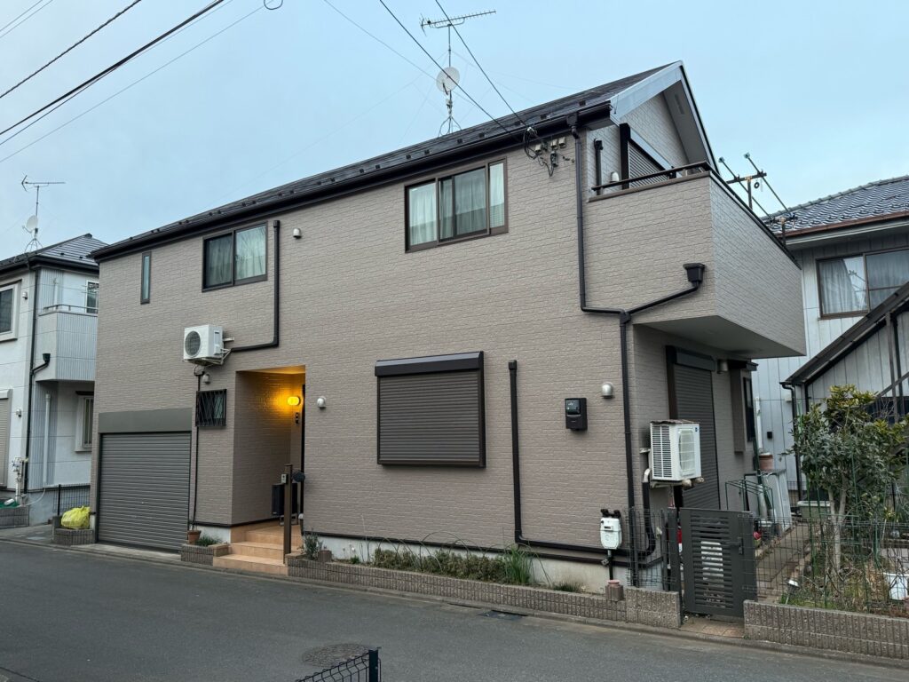 清瀬市で外壁塗装・屋根塗装を行いました。